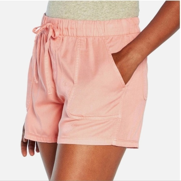 GAP Pants - Gap Women's Lyocell Drawstring Pull-On Tencel Short XS Strawberry Ice NWOT